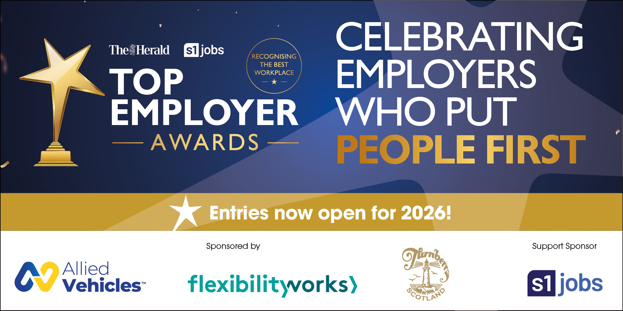 The Herald & s1jobs Top Employer Awards 2026
